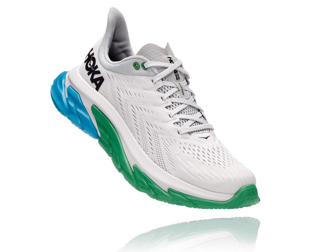 Hoka One One Clifton Edge Löparskor Herr Vita - SE-8236975